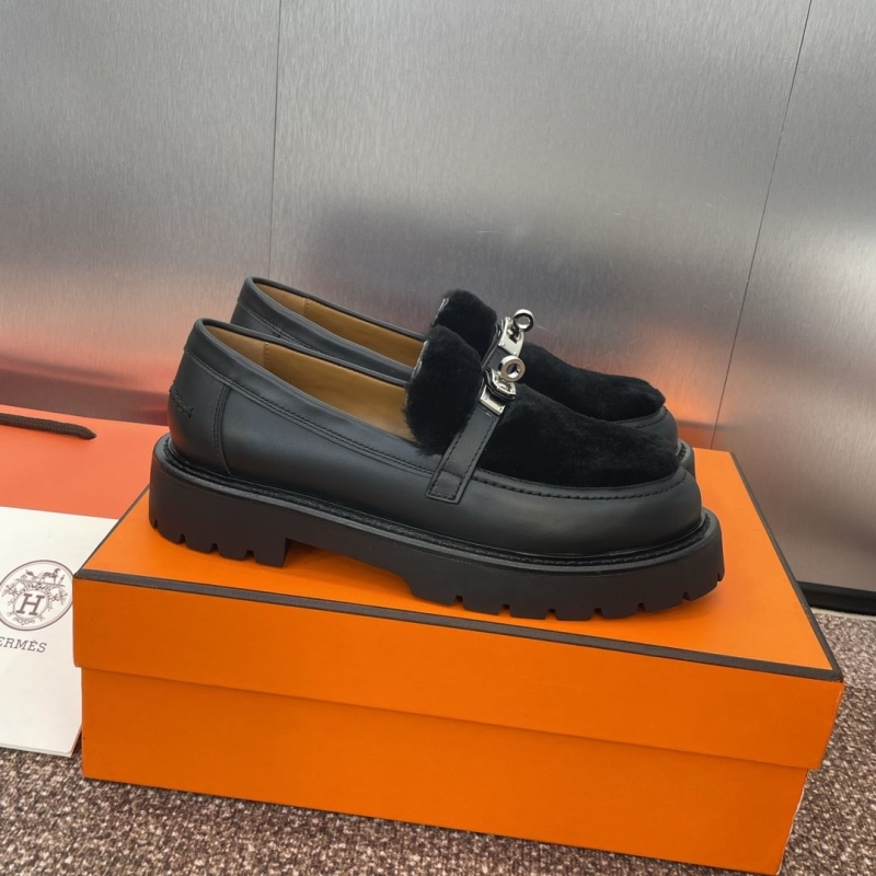 Hermes Leather Shoes